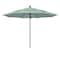 California Umbrella 11' Black Aluminum Market Patio Umbrella, Sunbrella Spa 194061333297 - alternate 1